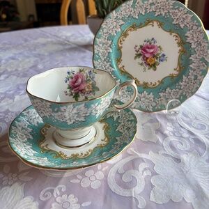 Royal Albert Enchantment Cup, Saucer and Plate Trio